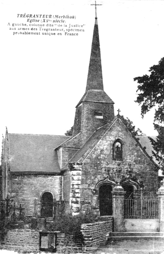 Eglise de Trgranteur en Gugon (Bretagne).