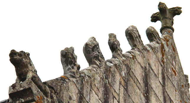 Eglise Saint-Brandan  Trgrom, en Bretagne