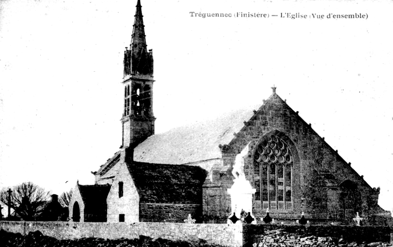 Eglise de Tréguennec (Bretagne).