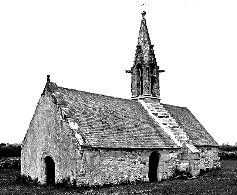 Chapelle de Tréguennec (Bretagne).