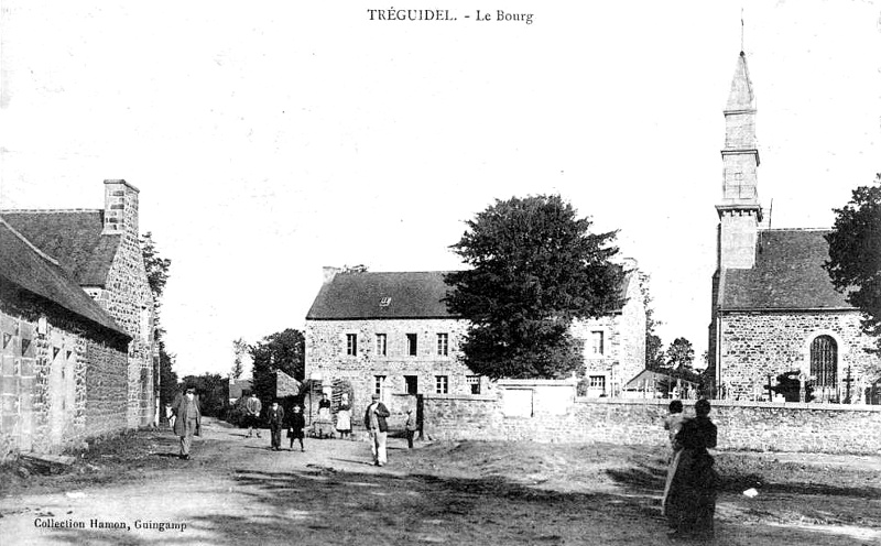 Ville de Trguidel (Bretagne).