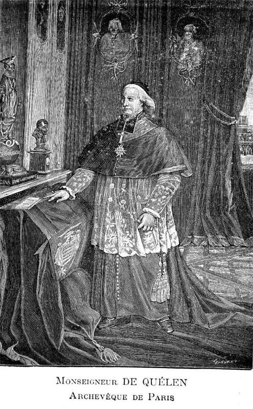 Monseigneur de Qulen, archevque de Paris.
