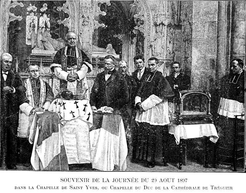 Souvenir de la journe du 20 aot 1897  Trguier (Bretagne).
