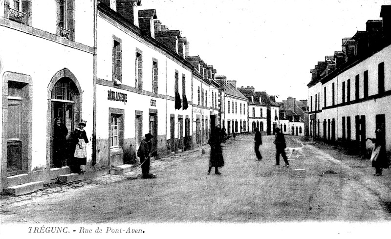 Ville de Trgunc (Bretagne).