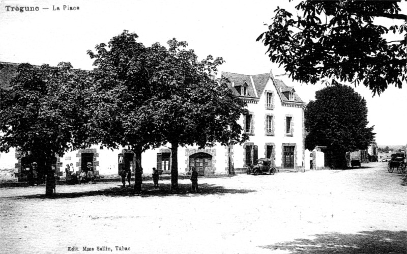 Ville de Trgunc (Bretagne).