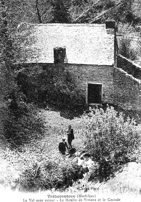 Moulin de Trhorenteuc (Bretagne).