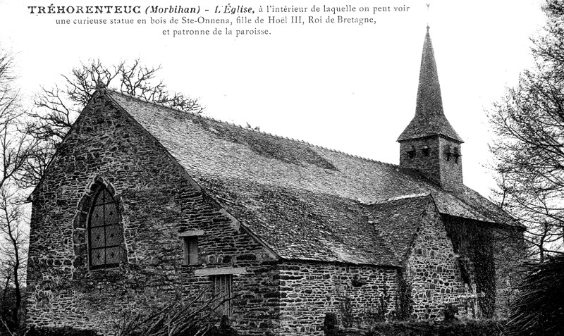 Eglise de Tréhorenteuc (Bretagne).
