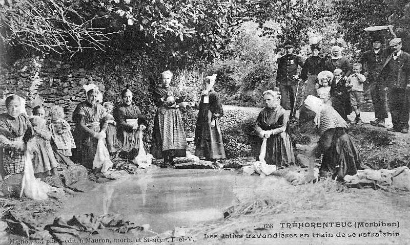 Lavoir de Trhorenteuc (Bretagne).