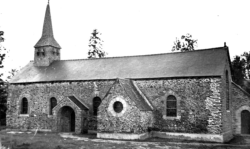Eglise de Tréhorenteuc (Bretagne).