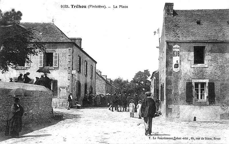 Ville de Trhou (Bretagne).