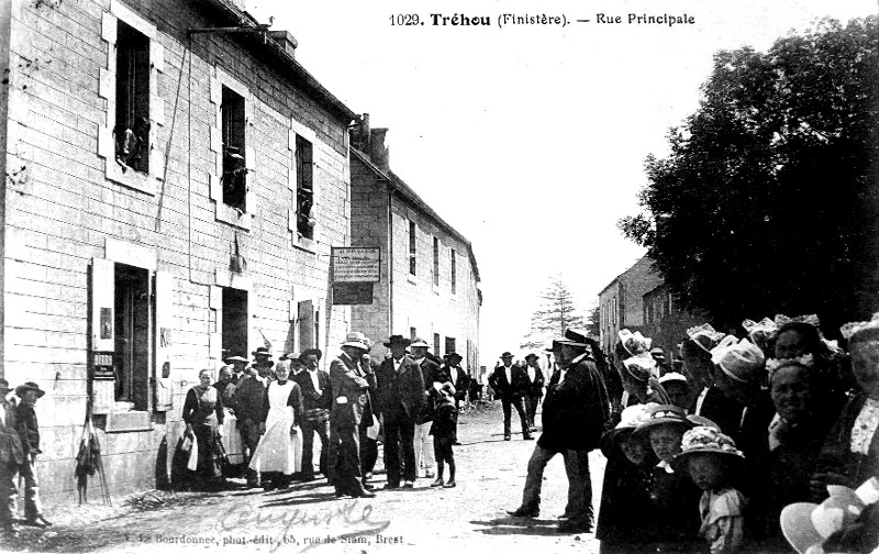 Ville de Trhou (Bretagne).