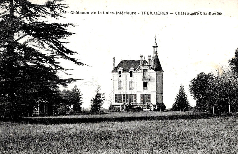 Chteau de Treillires (Bretagne).