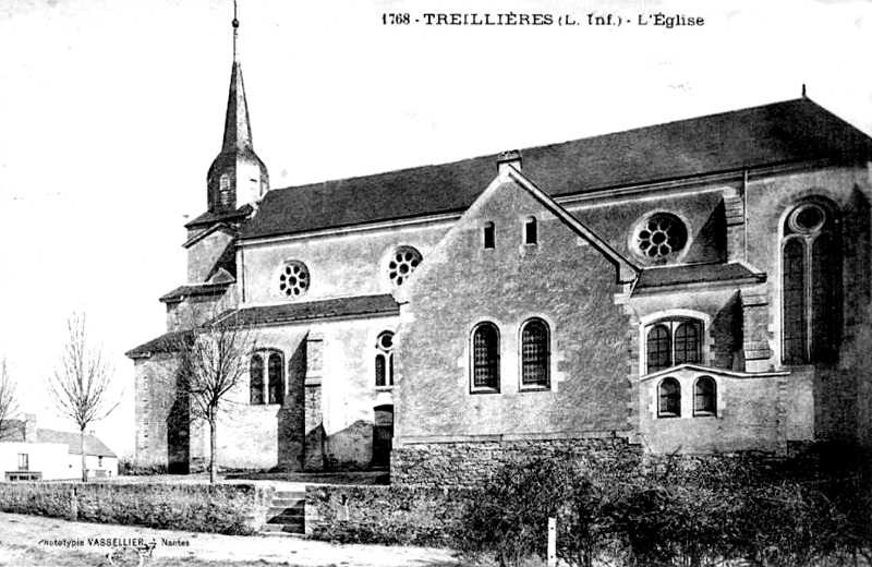 Eglise de Treillires (Bretagne).