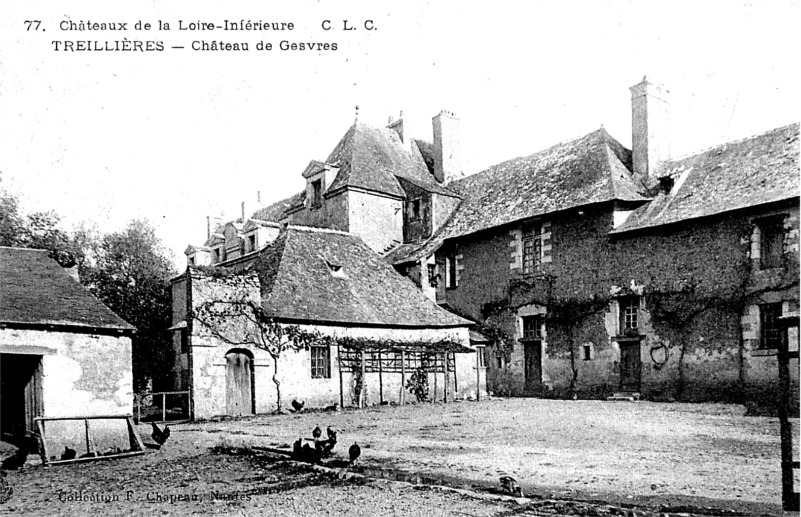 Chteau de Gesvres  Treillires (Bretagne).