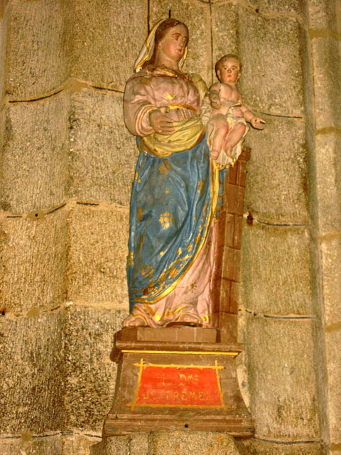 Trémel (Bretagne) : église Notre Dame de la Merci