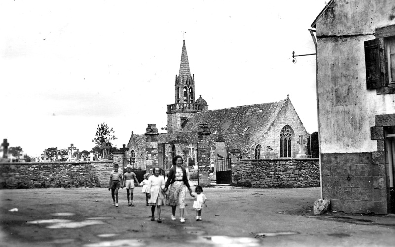 Eglise de Trmven (Finistre - Bretagne).