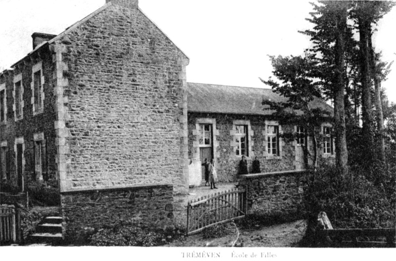 Ecole de Tréméven (Finistère - Bretagne).