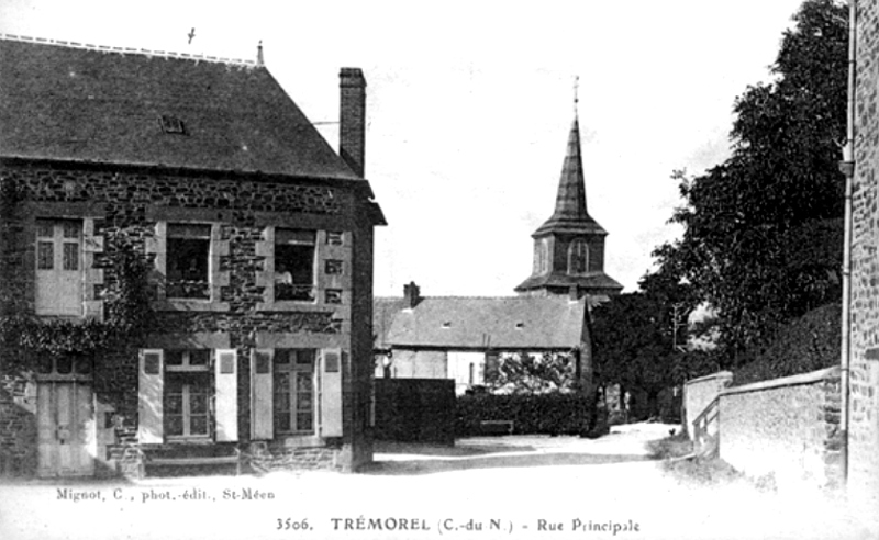 Ville de Trmorel (Bretagne).