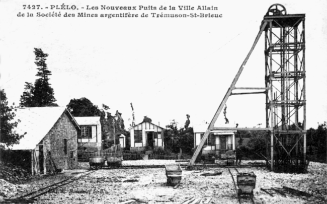 Mines de plomb de Trémuson (Bretagne).