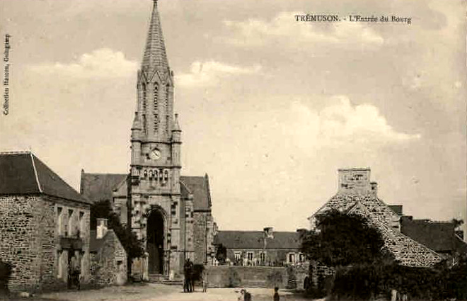 Ville de Trémuson (Bretagne).