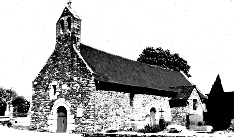 Eglise de Tressaint (Bretagne).