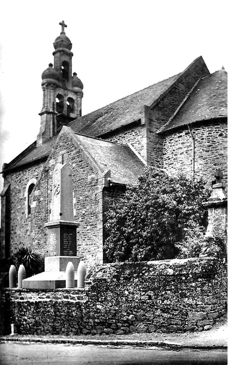 Eglise de Tress (Bretagne).