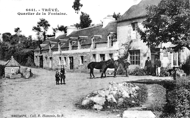 Ville de Trv (Bretagne).