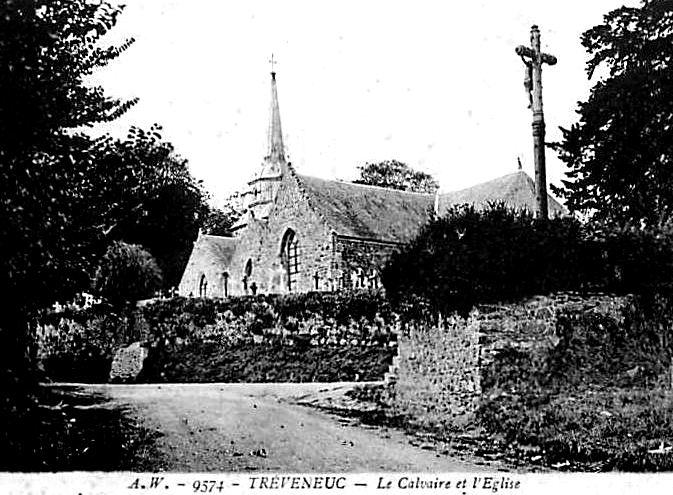 Eglise de Tréveneuc (Bretagne).