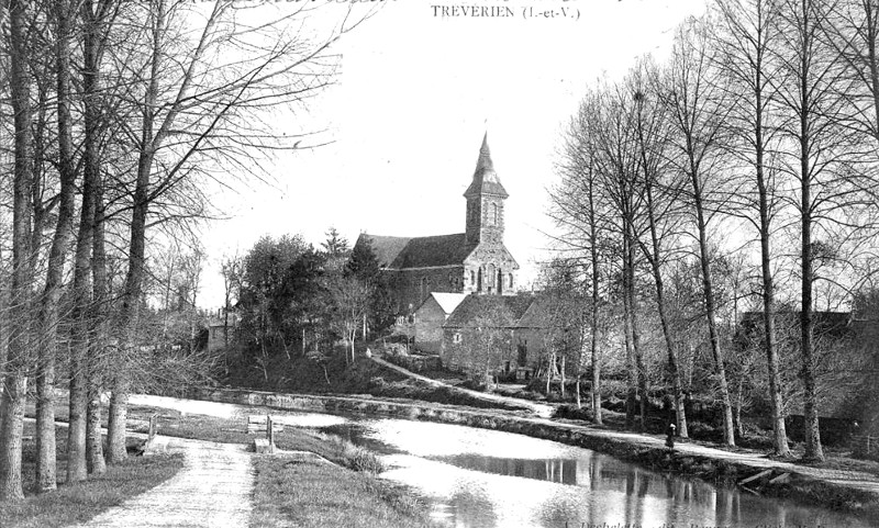 Ville de Trvrien (Bretagne).