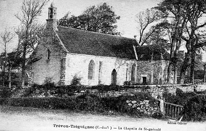 Trvou-Trguignec (Bretagne) : chapelle de Saint-Gunol