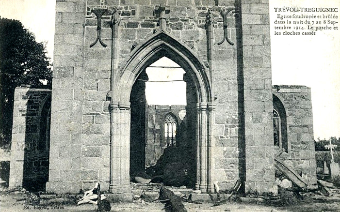 Trvou-Trguignec (Bretagne) : ancienne glise