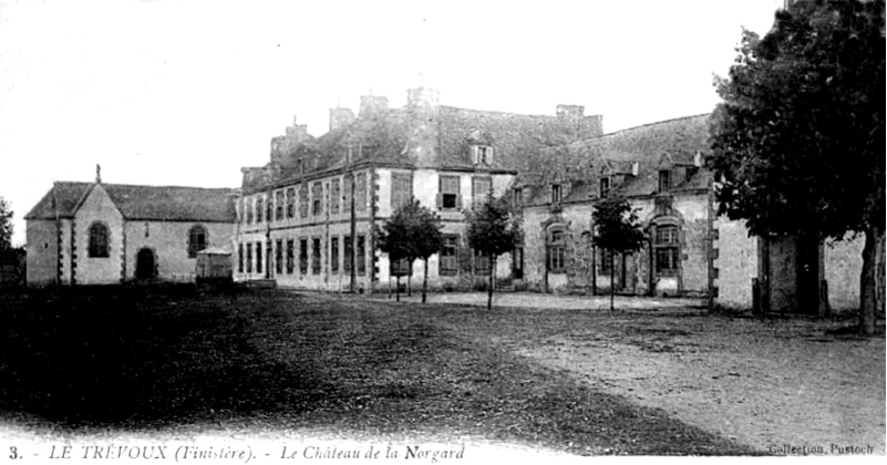 Manoir Lanorgard  du Trvoux (Bretagne).