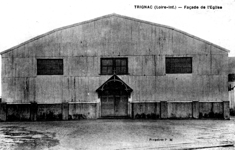 Ancienne glise de Trignac (anciennement en Bretagne).