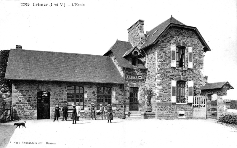 Ville de Trimer (Bretagne).