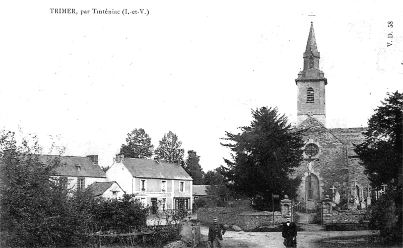 Ville de Trimer (Bretagne).