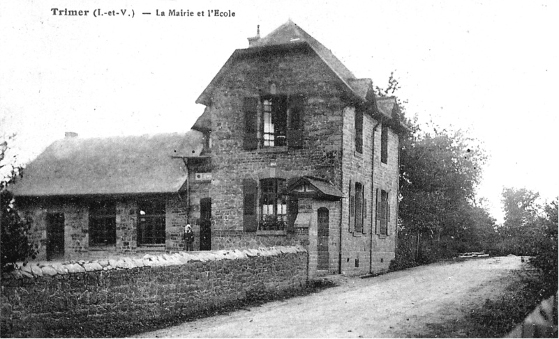 Ville de Trimer (Bretagne).