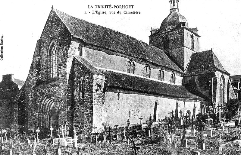 Eglise de la Trinité-Porhoët (Bretagne).