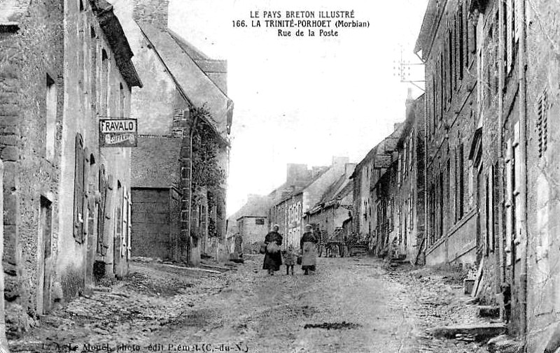 Ville de la Trinit-Porhot (Bretagne).