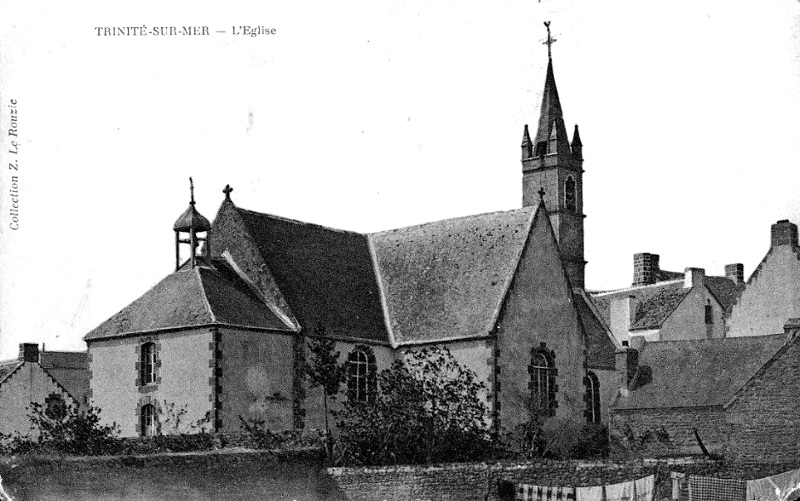 Eglise de la Trinité-sur-Mer (Bretagne).