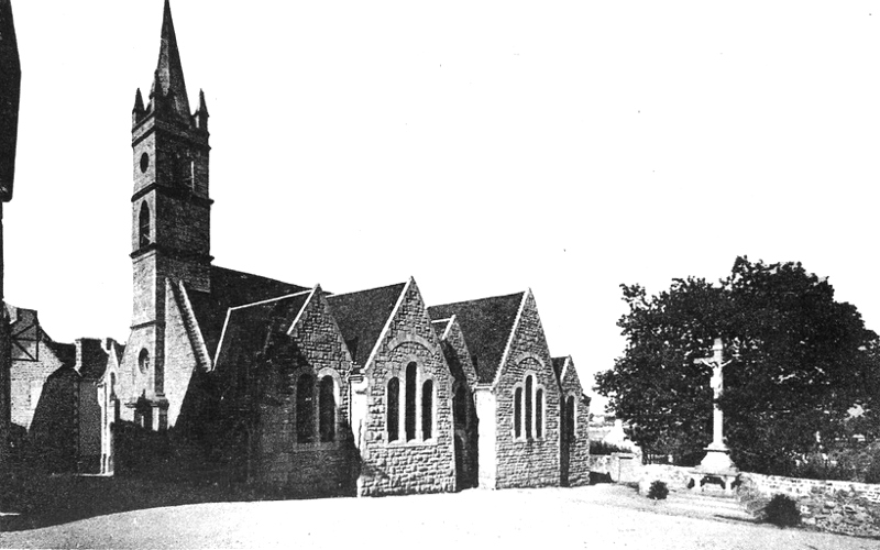 Eglise de la Trinit-sur-Mer (Bretagne).