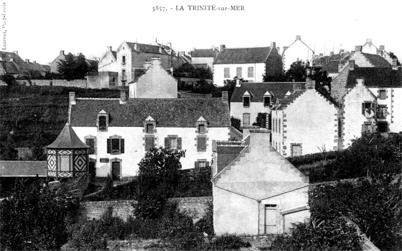 Ville de la Trinité-sur-Mer (Bretagne).