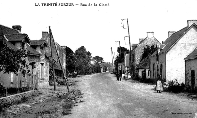 Ville de la Trinité-Surzur (Bretagne).
