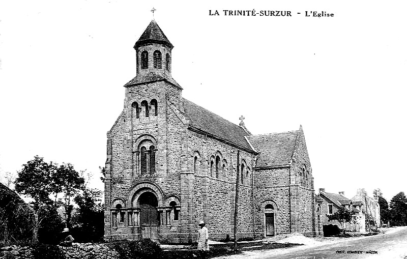 Eglise de la Trinité-Surzur (Bretagne).