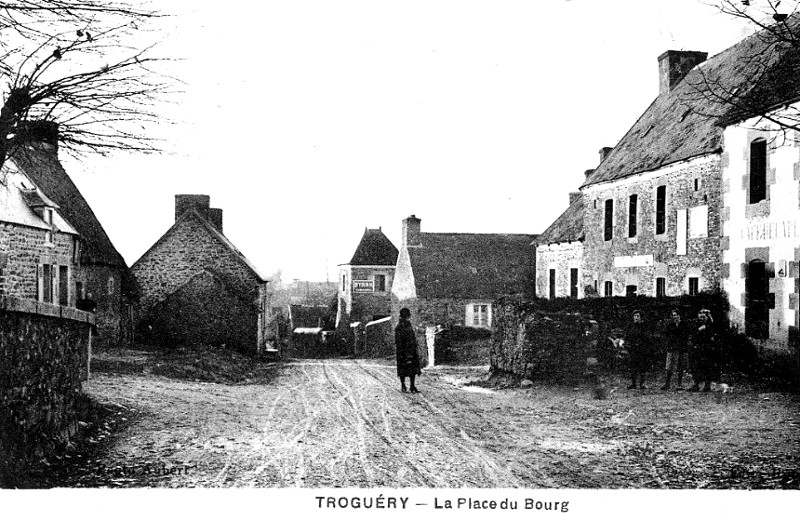 Ville de Trogury (Bretagne).