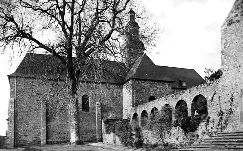 Abbaye du Tronchet (Bretagne).