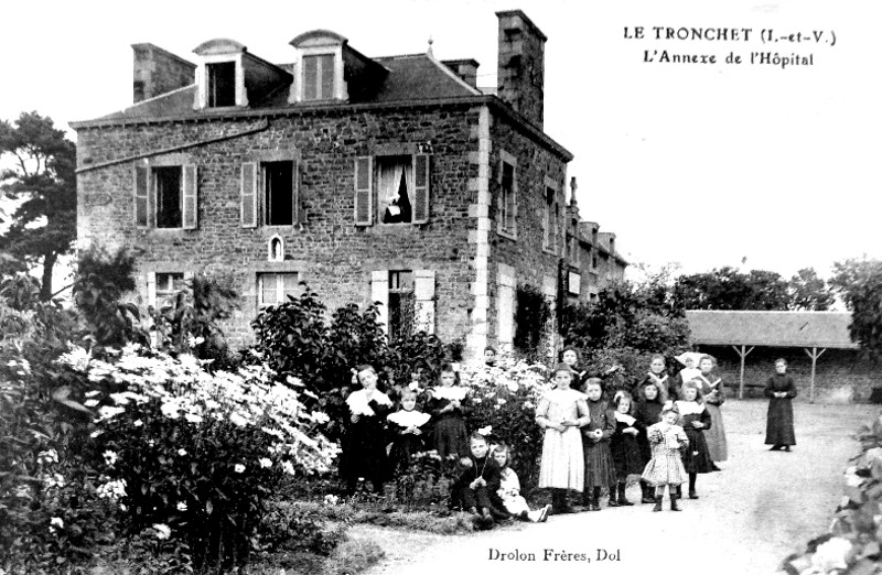 Ville du Tronchet (Bretagne).