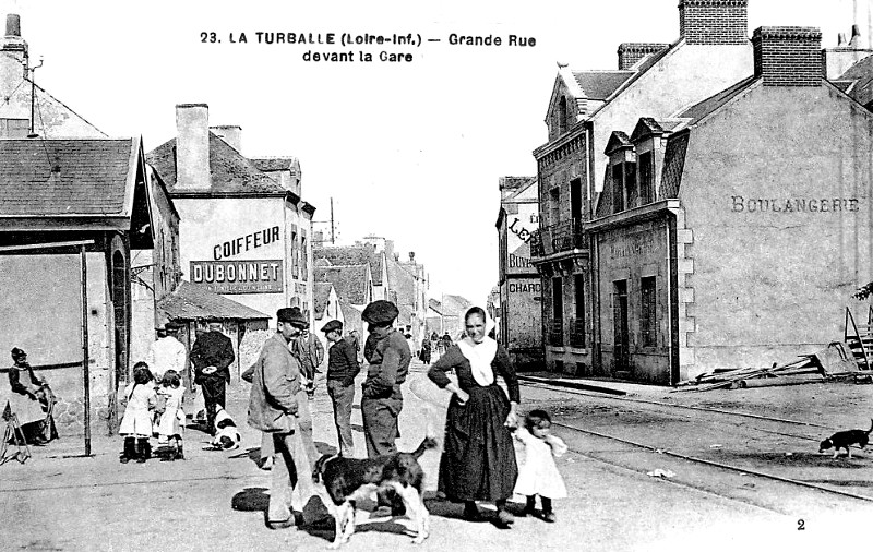 Ville de La Turballe (anciennement en Bretagne).