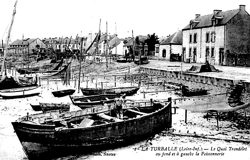 Ville de La Turballe (anciennement en Bretagne).