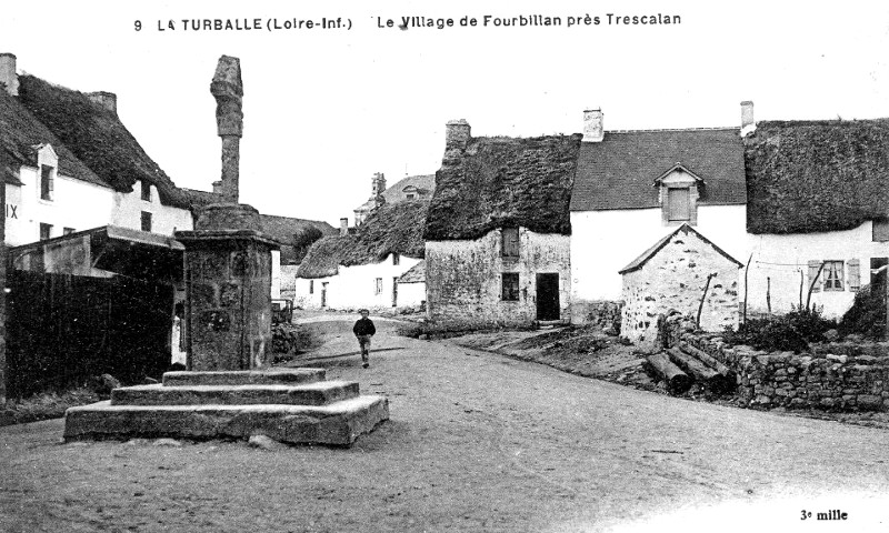 Ville de La Turballe (anciennement en Bretagne).