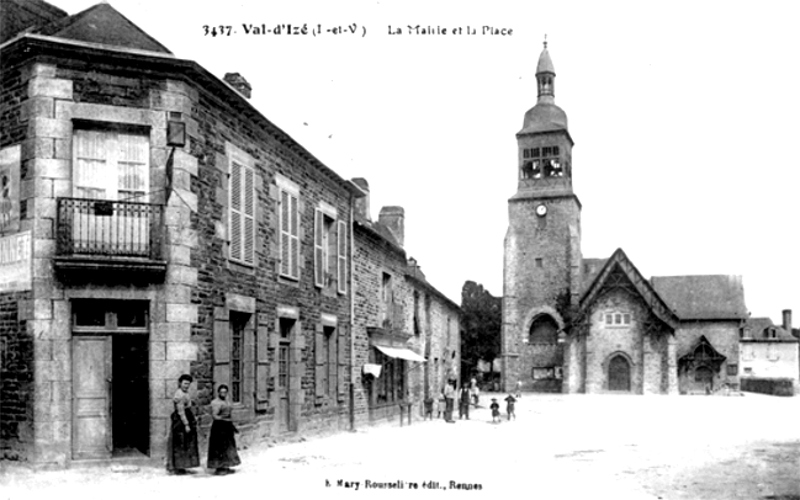 Ville de Val-d'Iz (Bretagne).